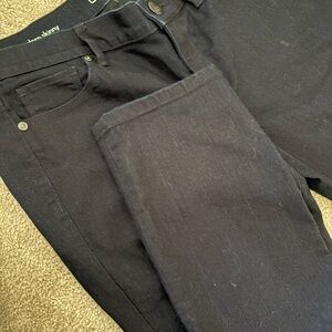 LOFT Dark Blue Modern Skinny Jeans